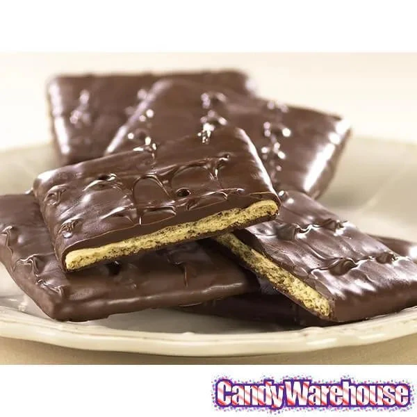 Asher's Milk Chocolate Covered Graham Crackers: 5LB Box - Image 3