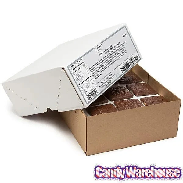 Asher's Milk Chocolate Covered Graham Crackers: 5LB Box - Image 4