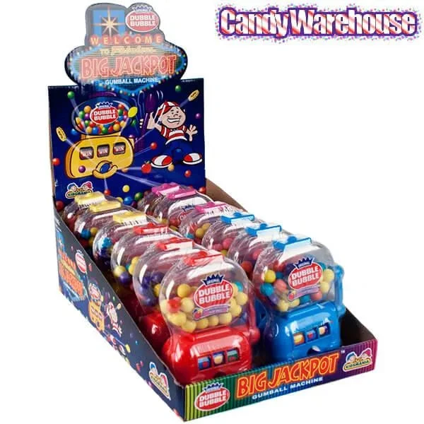 Big Jackpot Slot Machine Gumball Machines: 12-Piece Box - Image 3