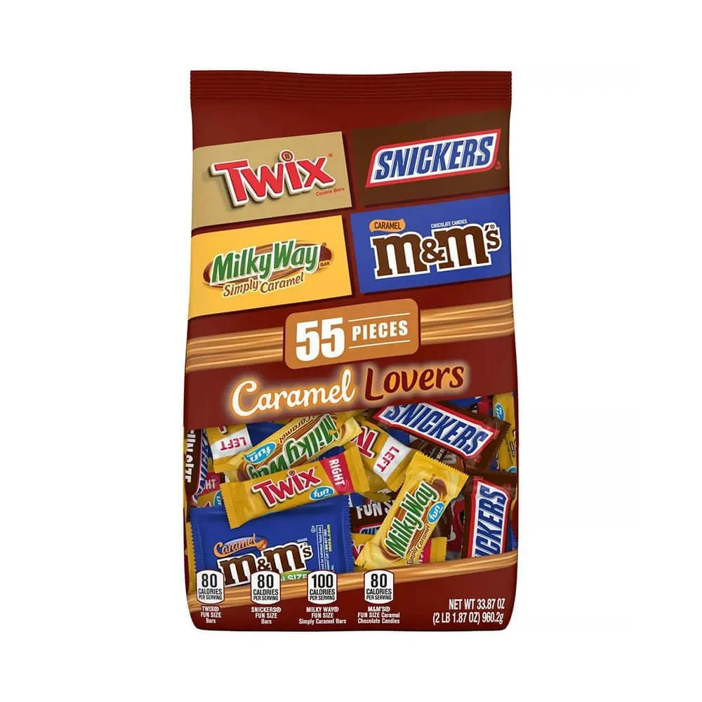 Caramel Lovers M&M-Mars Fun Size Candy Bars Assortment: 55-Piece Bag - Image 7