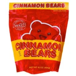 Cinnamon Bears Candy: 16-Ounce Bag