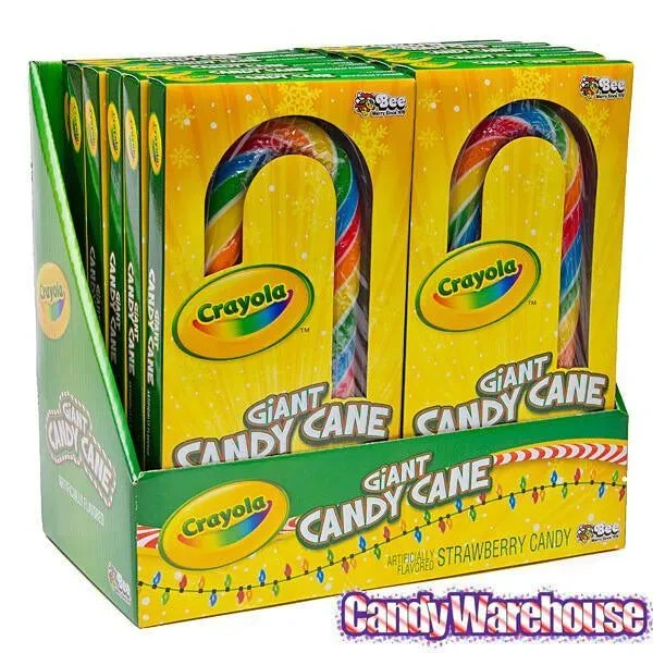Crayola Giant Candy Canes: 12-Piece Box - Image 3