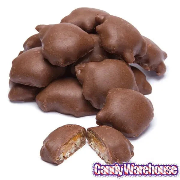 DeMet's Turtles Minis Caramel Nut Cluster Chocolates - Original: 5-Ounce Bag - Image 3