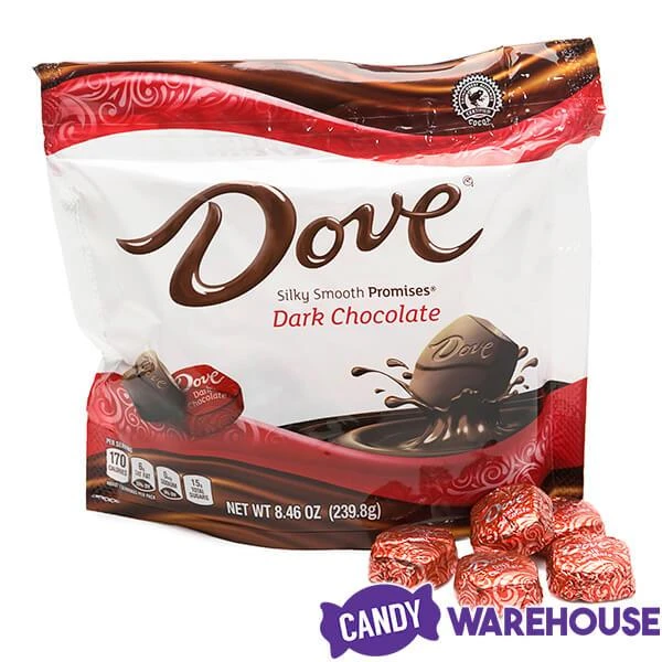 Dove Dark Chocolate Squares: 28-Piece Bag - Image 4