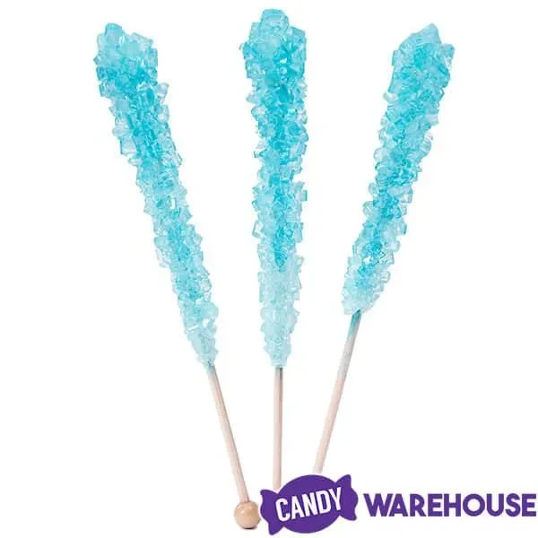 Espeez Rock Candy Crystal Sticks - Light Blue: 36-Piece Tub - Image 2