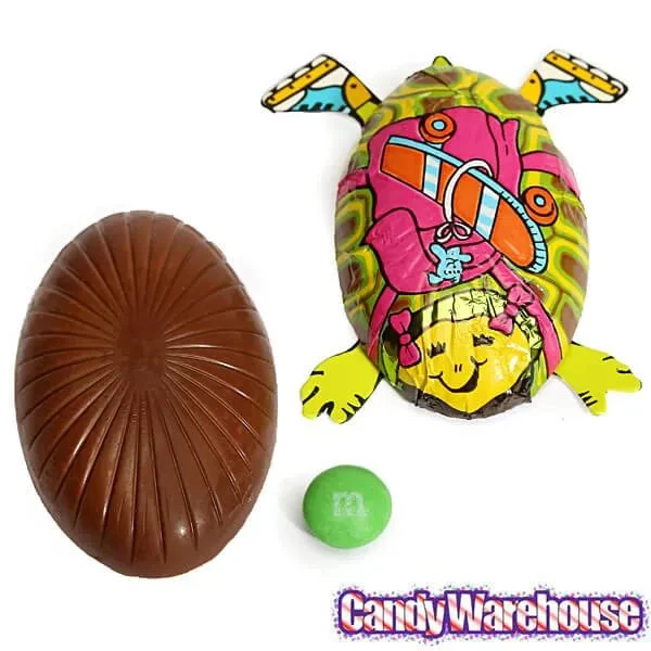 Foiled Milk Chocolate Turtles: 36-Piece Display - Image 2