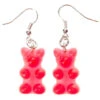 Gummy Bear Earrings - Red