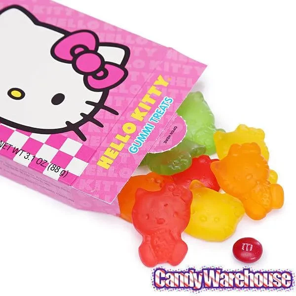 Hello Kitty Gummy Treats Candy 3.1-Ounce Packs: 12-Piece Box - Image 2