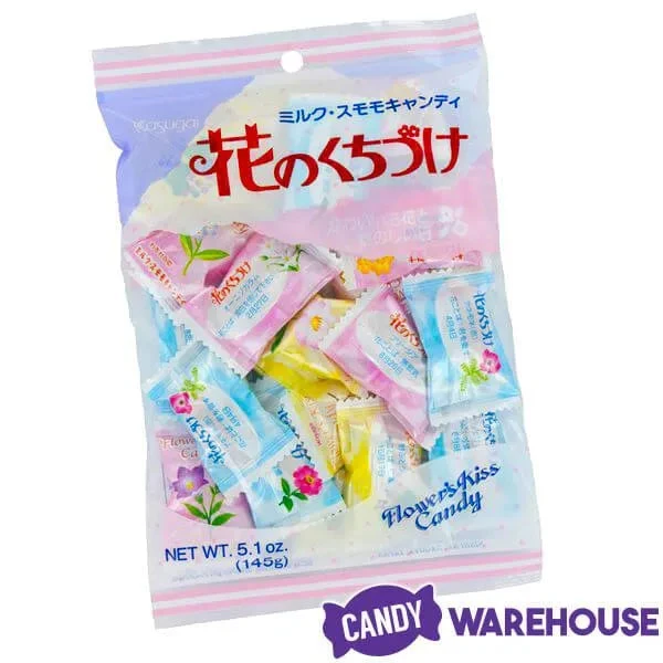 Kasugai Flower Kiss Hard Candy: 20-Piece Bag - Image 2