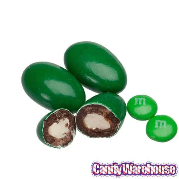 Koppers Chocolate Jordan Almonds - Kelly Green: 5LB Bag - Image 2