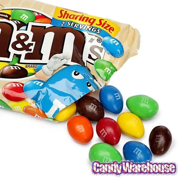 M&M's Candy King Size Packs - Almond: 18-Piece Box - Image 3