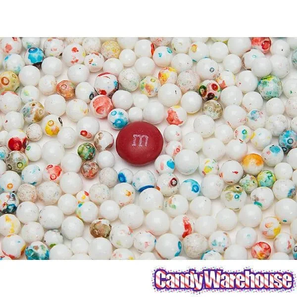 Micro Psychedelic White 1/4-Inch Jawbreakers: 2LB Bag - Image 6
