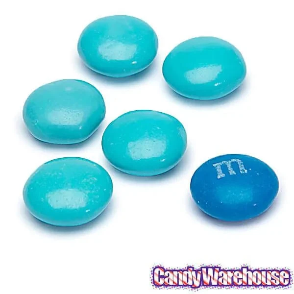 Milk Chocolate Gems - Teal: 2LB Bag - Image 4