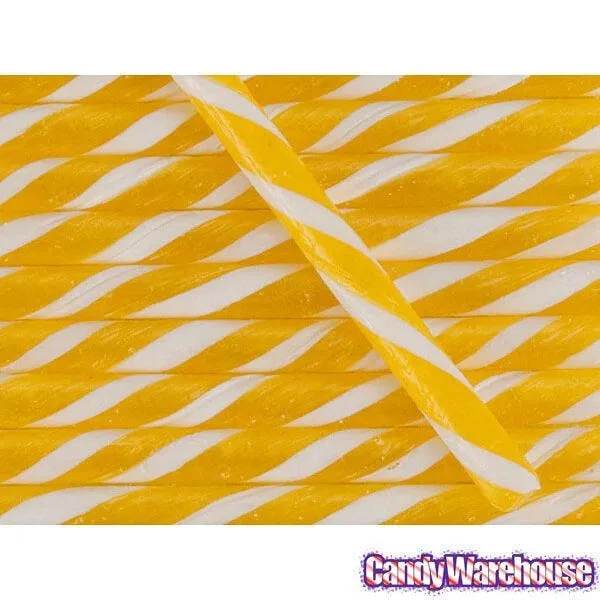 Old Fashioned Hard Candy Sticks - Lemon: 80-Piece Box - Image 3
