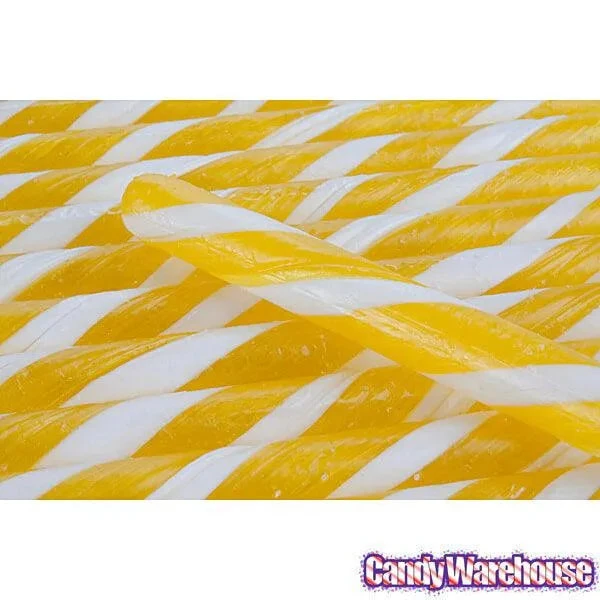 Old Fashioned Hard Candy Sticks - Lemon: 80-Piece Box - Image 4