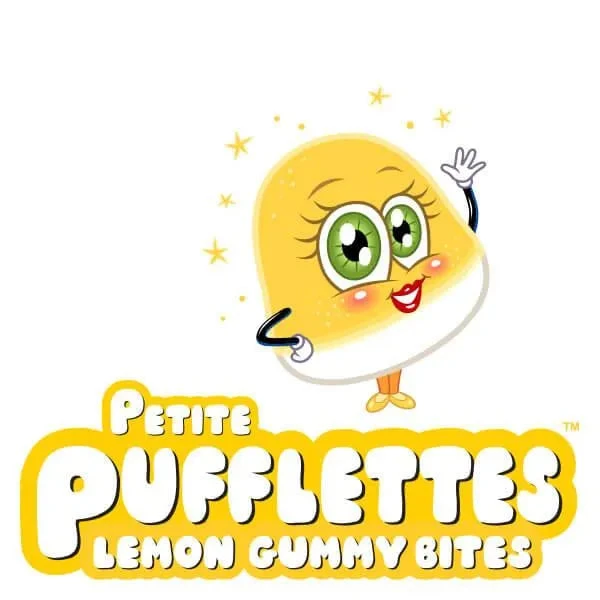 Petite Pufflettes Gummy Bites - Lemon: 16-Ounce Bag - Image 2