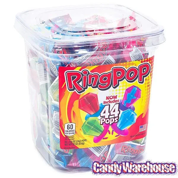 Ring Pop Assorted Candy: 44-Piece Tub - Image 3