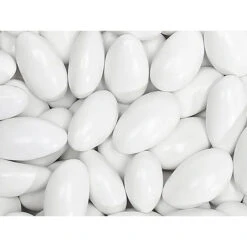 Sconza Jordan Almonds - White: 5LB Bag