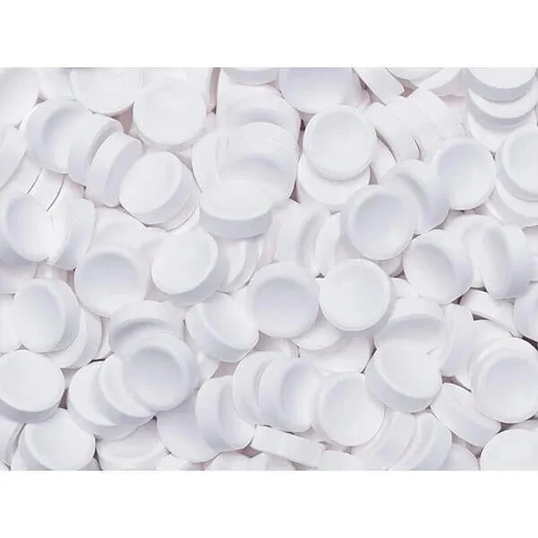 Smarties Tangy Sugar Buttons Candy - White: 5LB Bag