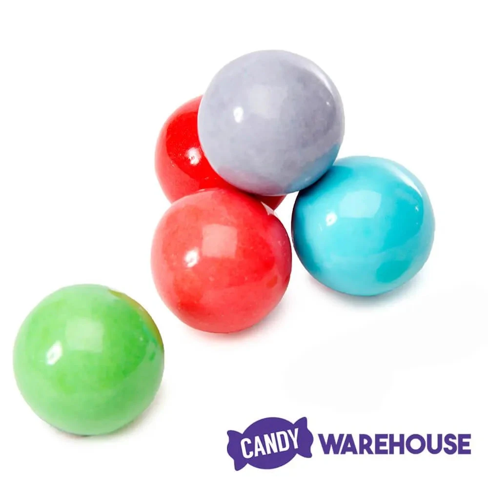 Sour Cotton Candy 1-Inch Gumballs: 850-Piece Case - Image 2