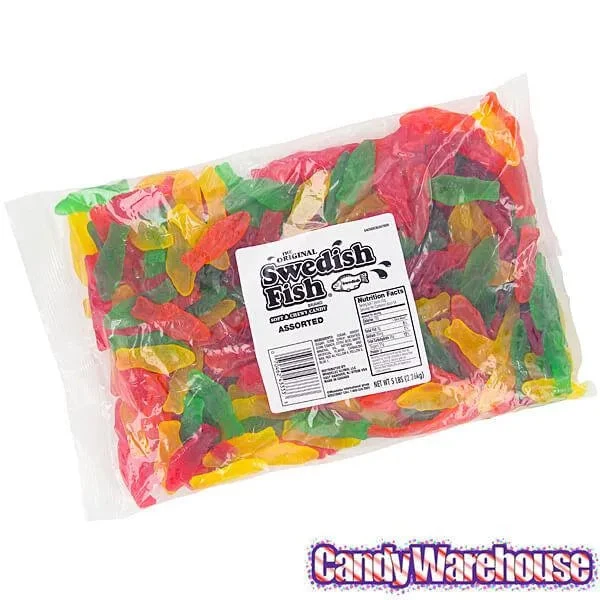 Swedish Fish Candy - Assorted: 5LB Bag - Image 4