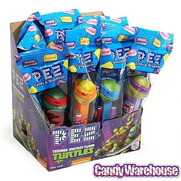 Teenage Mutant Ninja Turtles PEZ Candy Packs: 12-Piece Display - Image 3