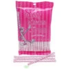 YumJunkie Sassy Straws Candy Powder Filled Mini Straws - Watermelon: 50-Piece Bag